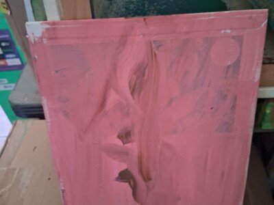 Painting one front painting on back 2