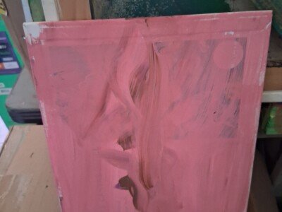 Painting one front painting on back 2